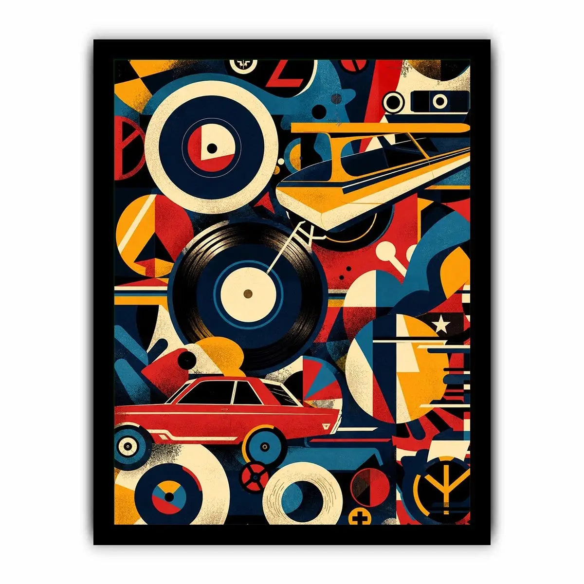 Composition Canvas Print