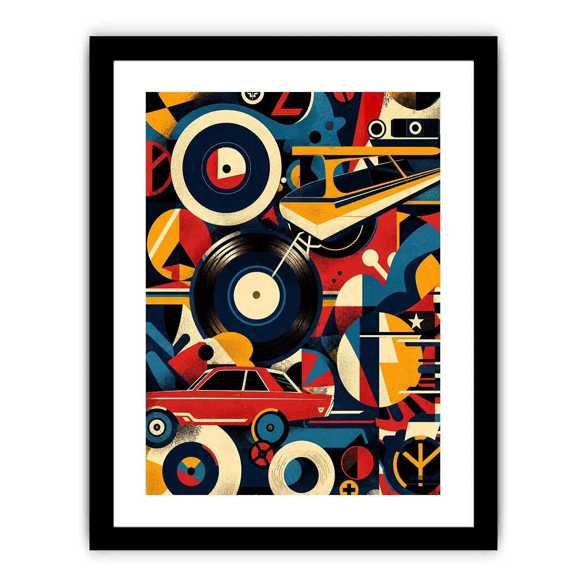 Composition Canvas Print