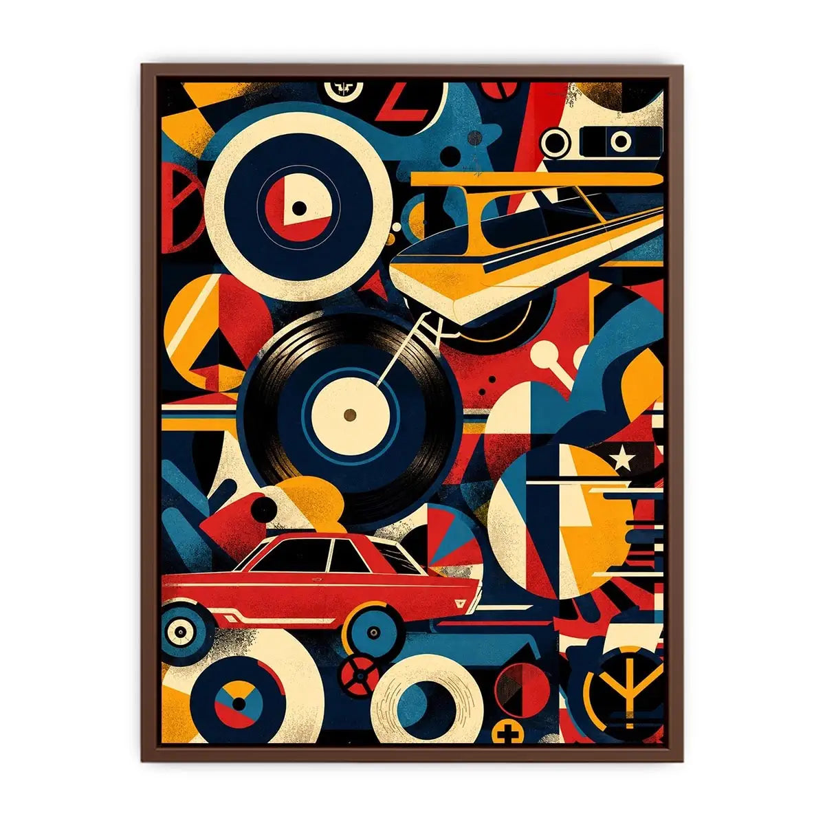Composition Canvas Print