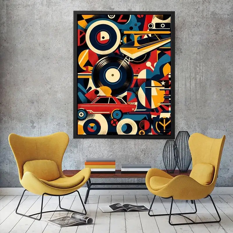 Composition Canvas Print