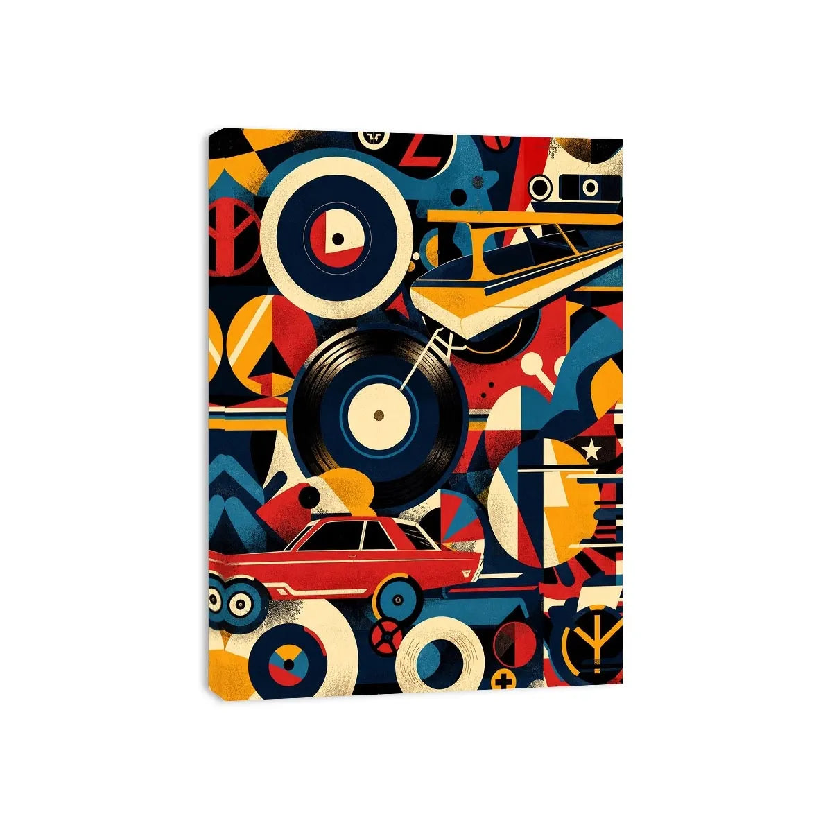 Composition Canvas Print