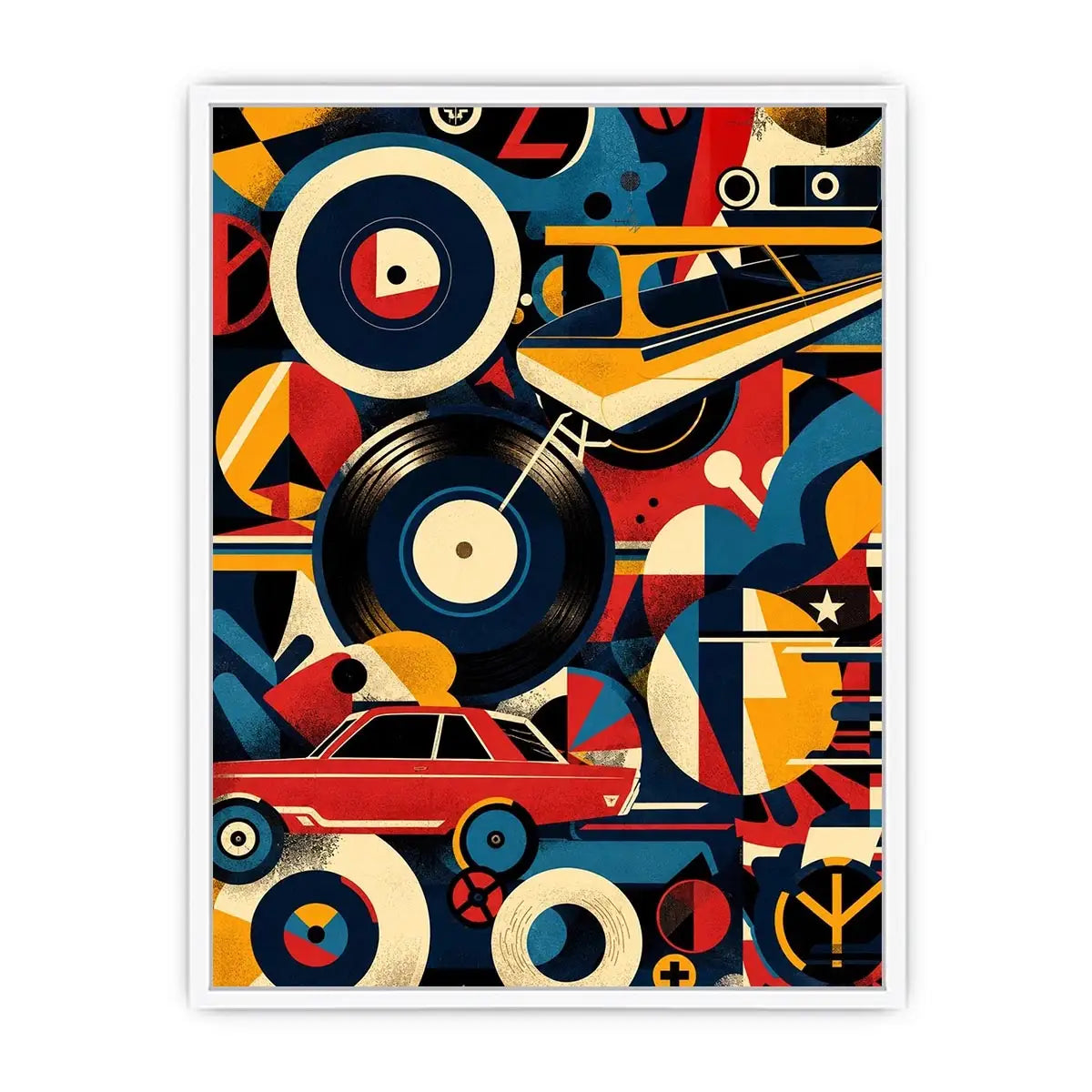 Composition Canvas Print