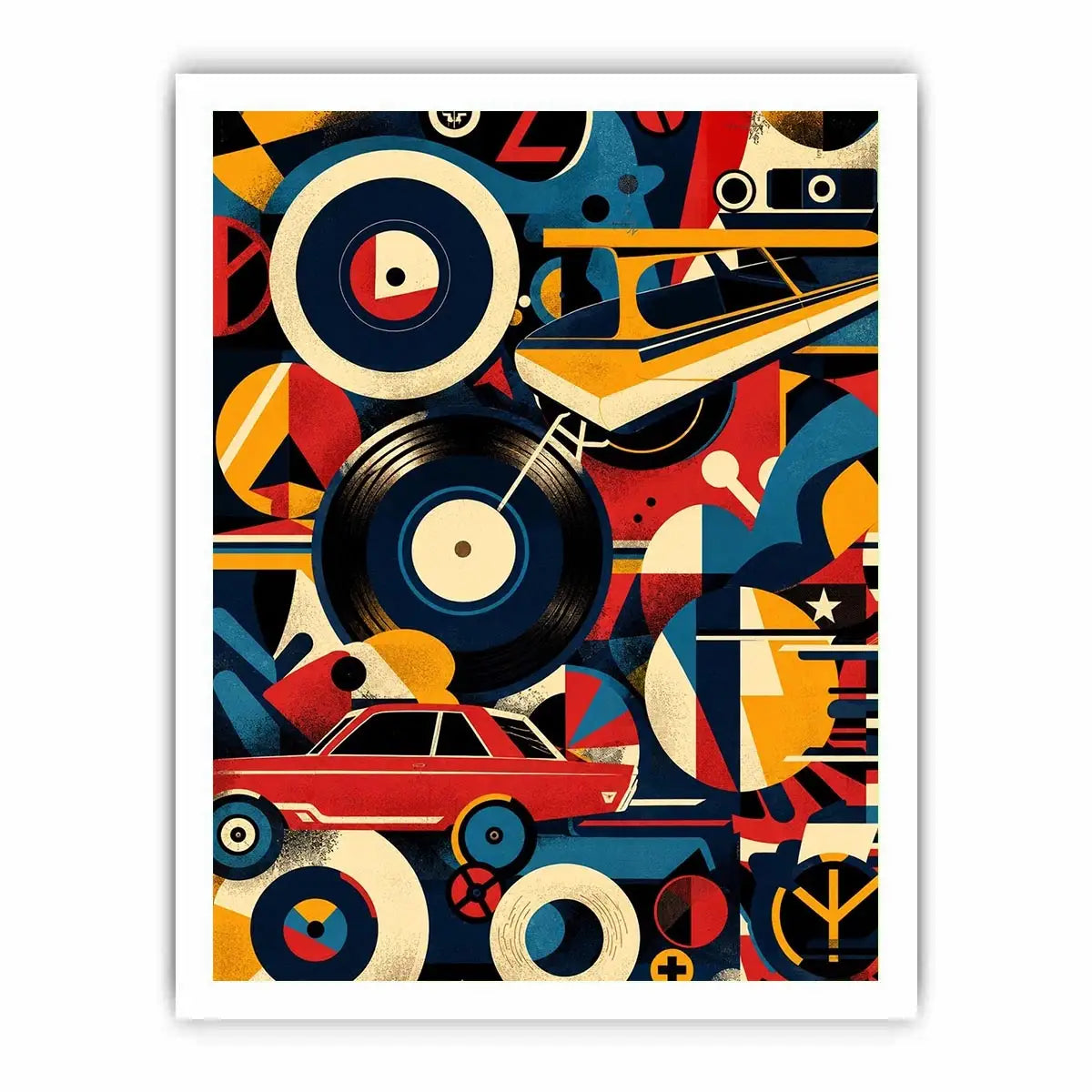 Composition Canvas Print