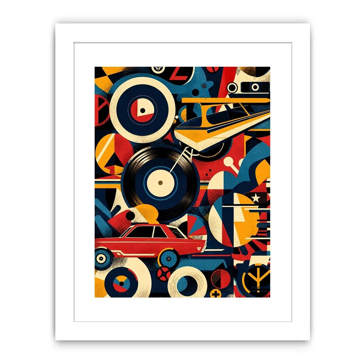 Composition Canvas Print