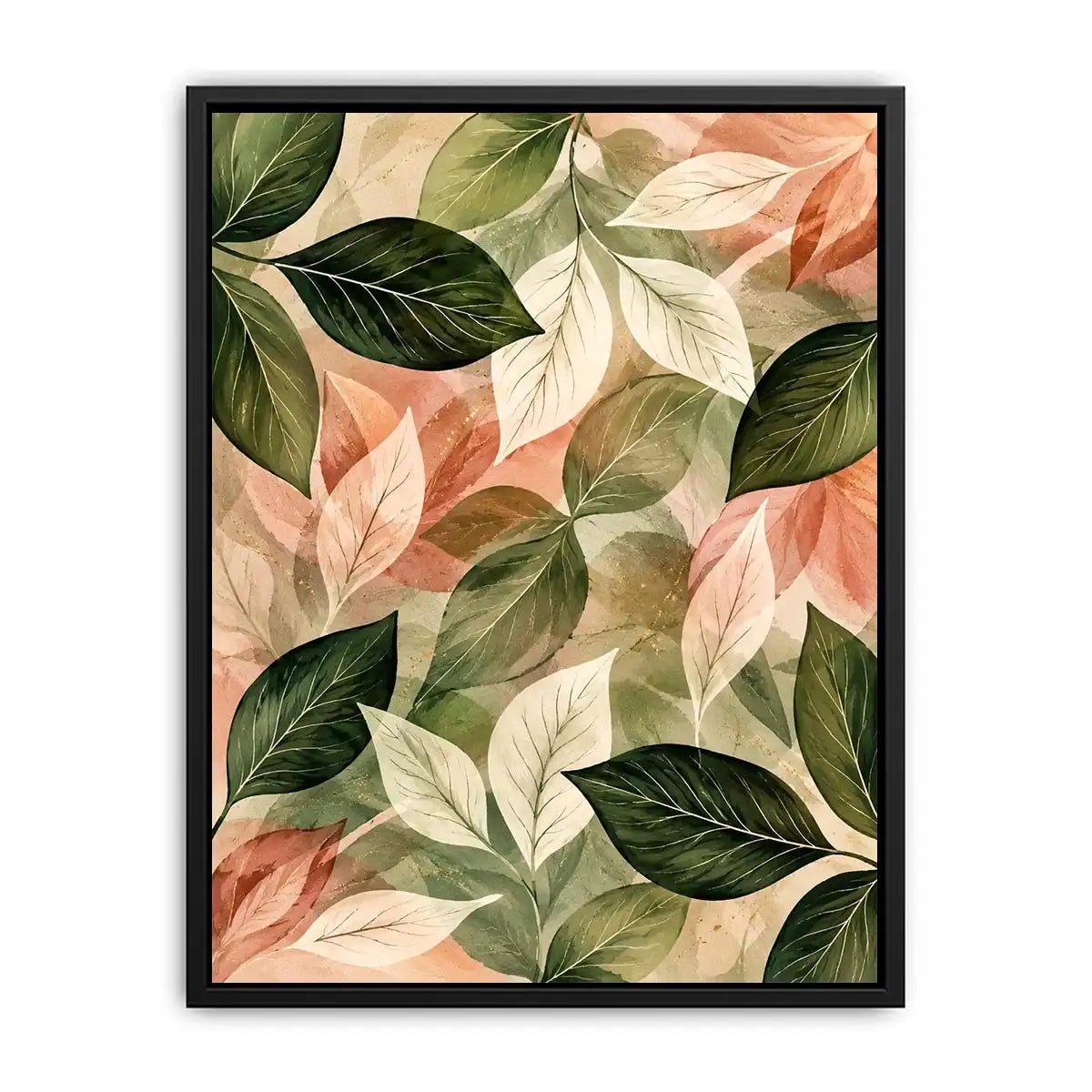 Botanical leaf Canvas Print