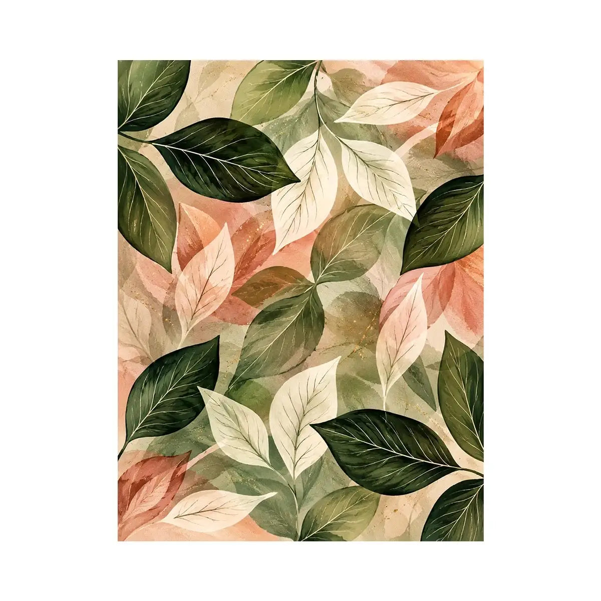 Botanical leaf Canvas Print