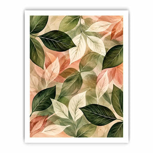 Botanical leaf Canvas Print