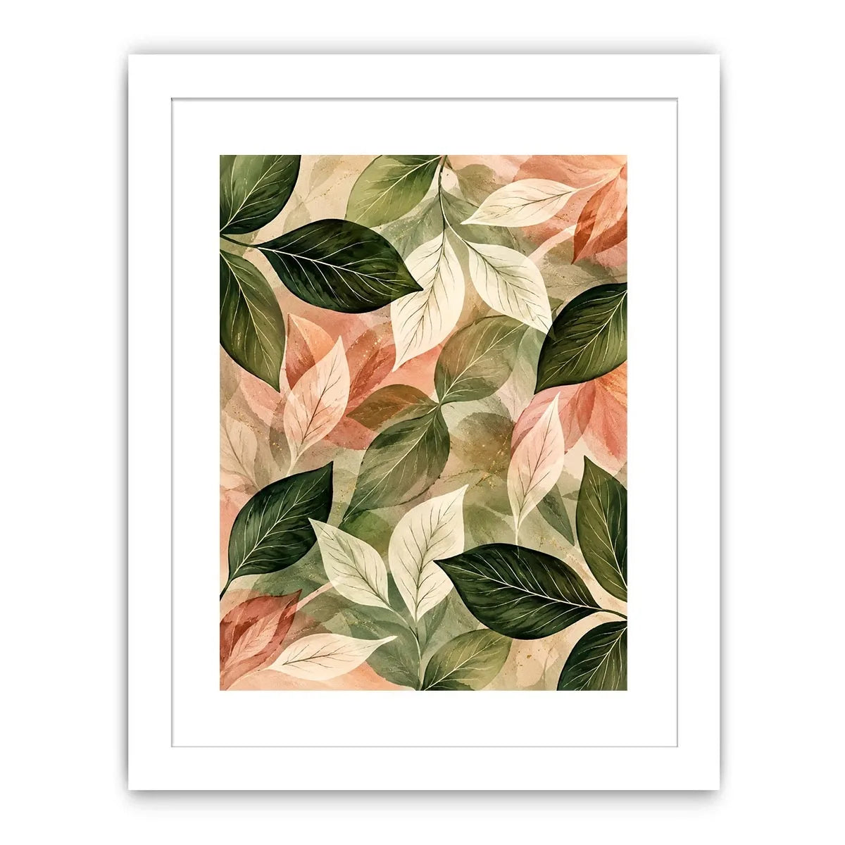Botanical leaf Canvas Print