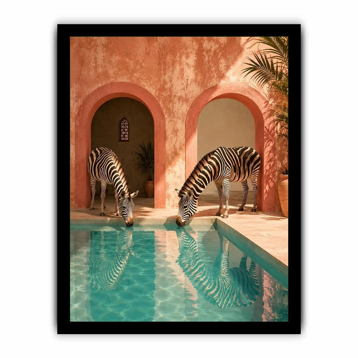 Drinking Water Canvas Print