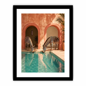 Drinking Water Canvas Print