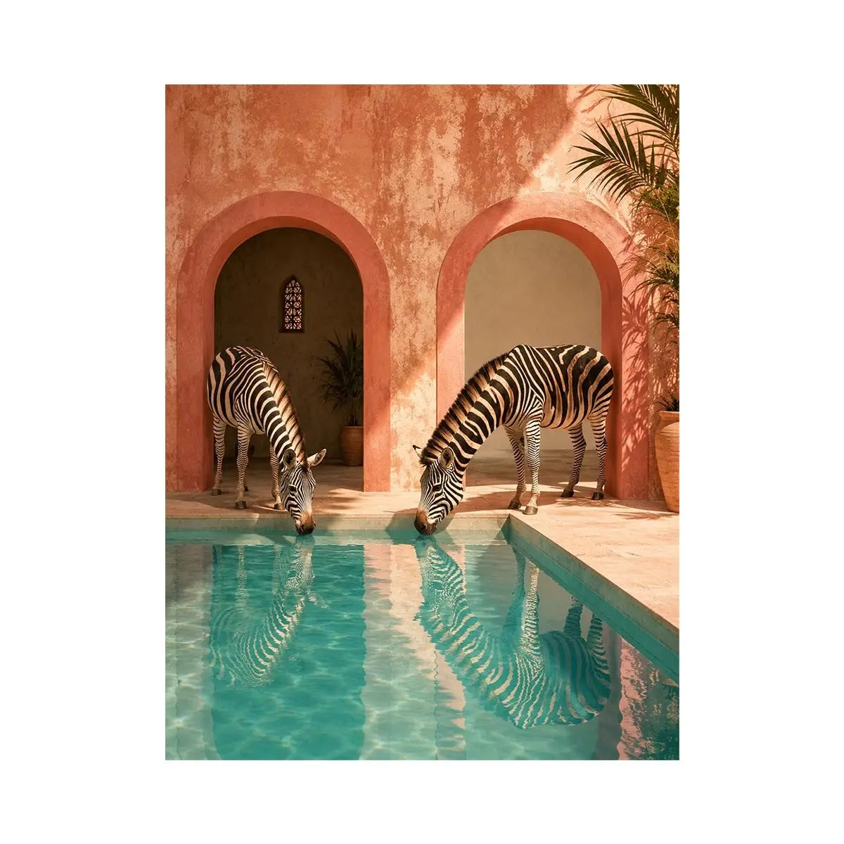 Drinking Water Canvas Print