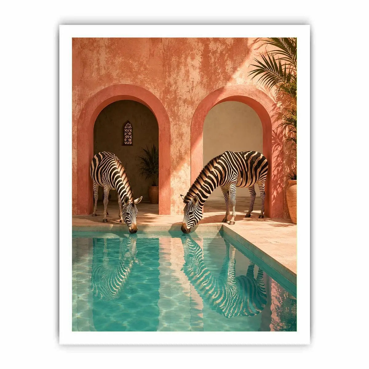 Drinking Water Canvas Print