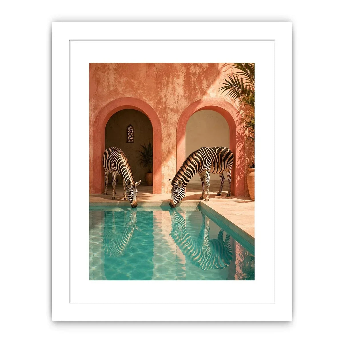 Drinking Water Canvas Print