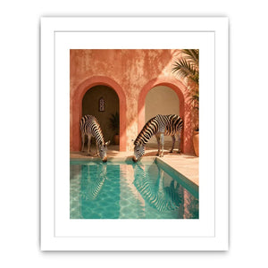 Drinking Water Canvas Print