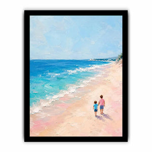Beach Walk Canvas Print