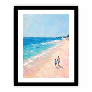 Beach Walk Canvas Print