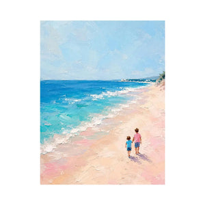 Beach Walk Canvas Print