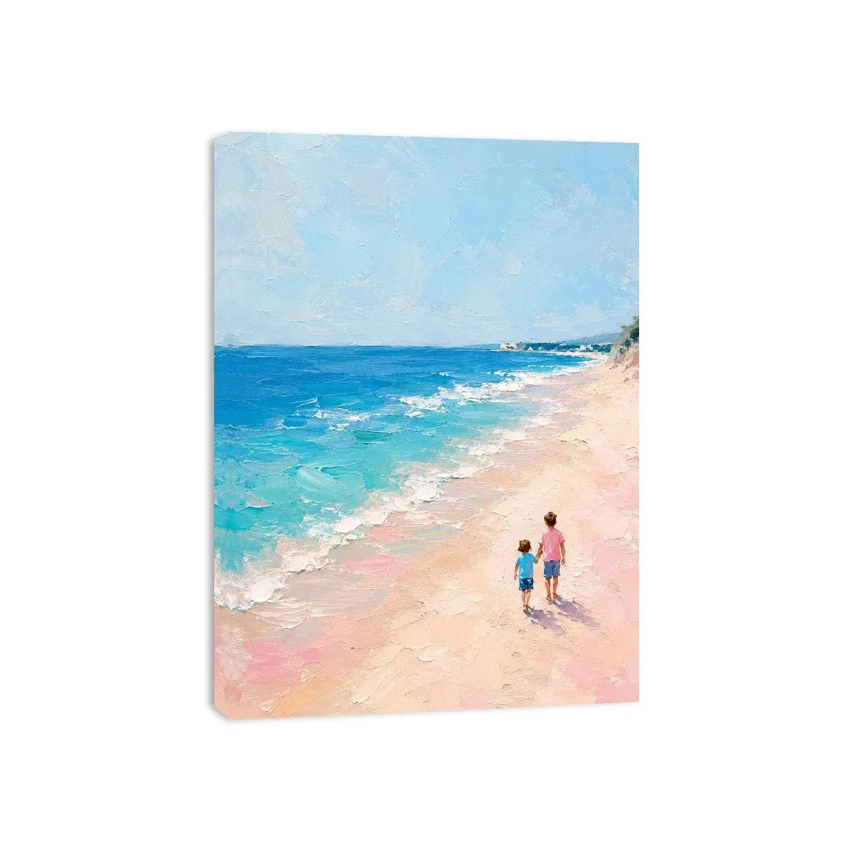 Beach Walk Canvas Print