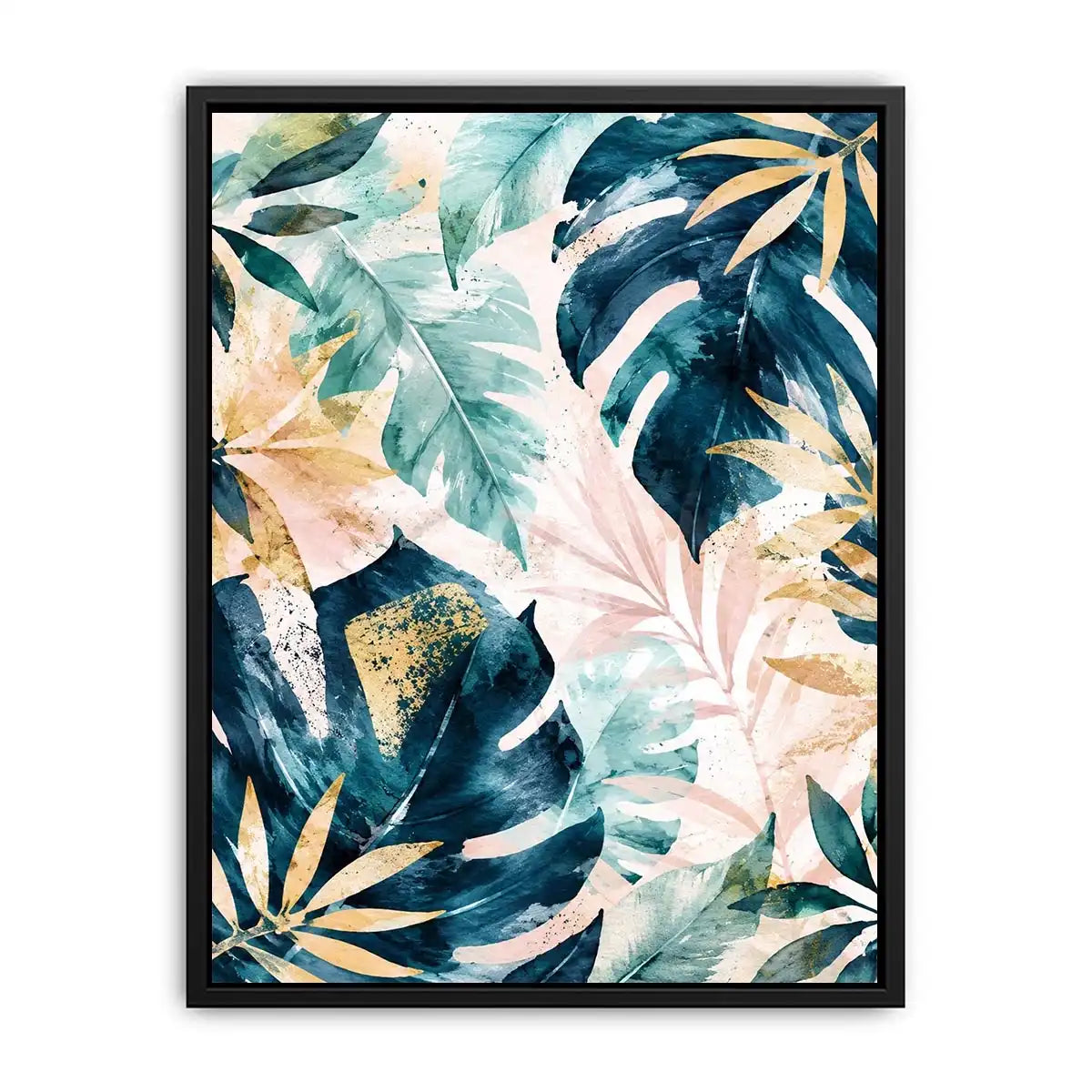 Botanical leaf Canvas Print