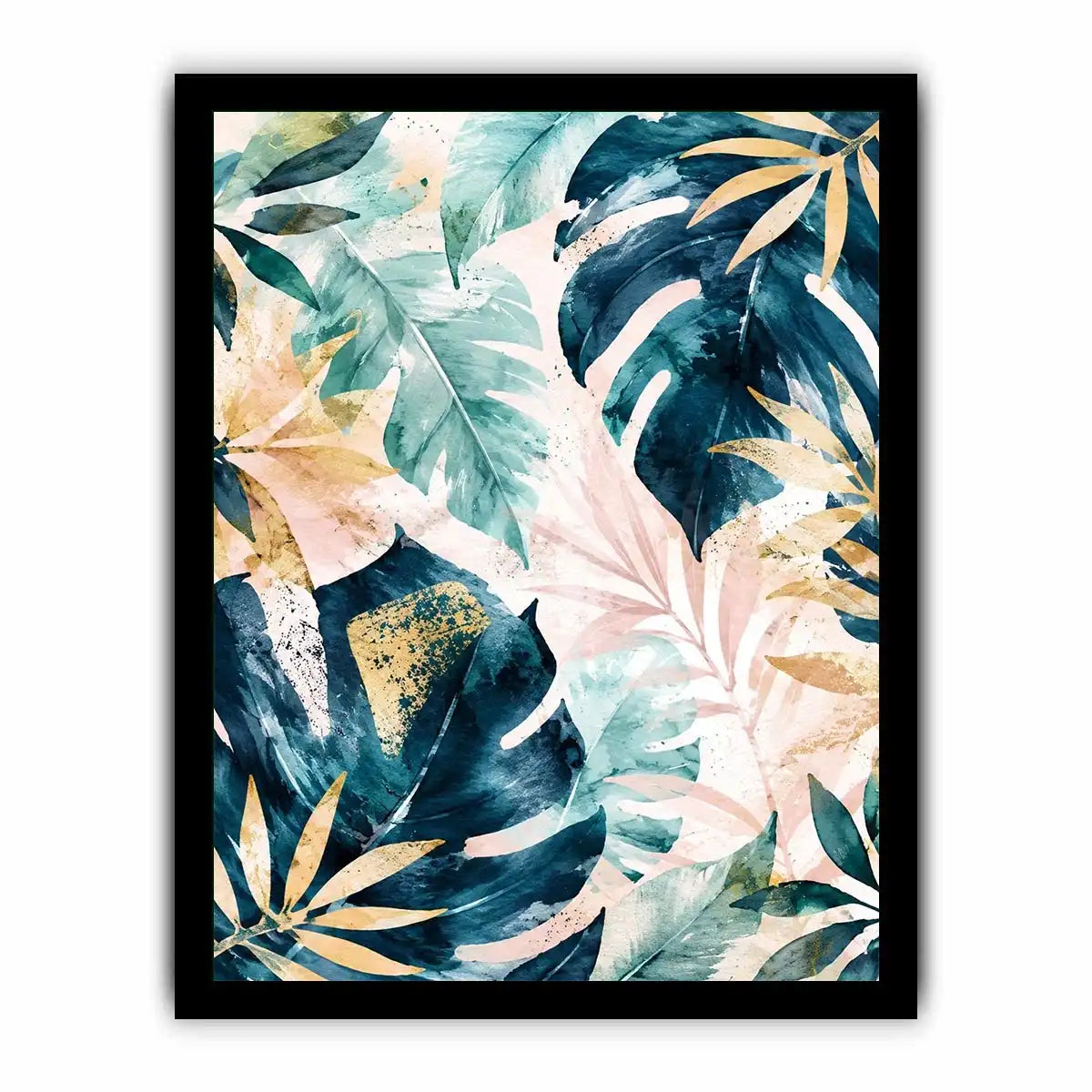 Botanical leaf Canvas Print