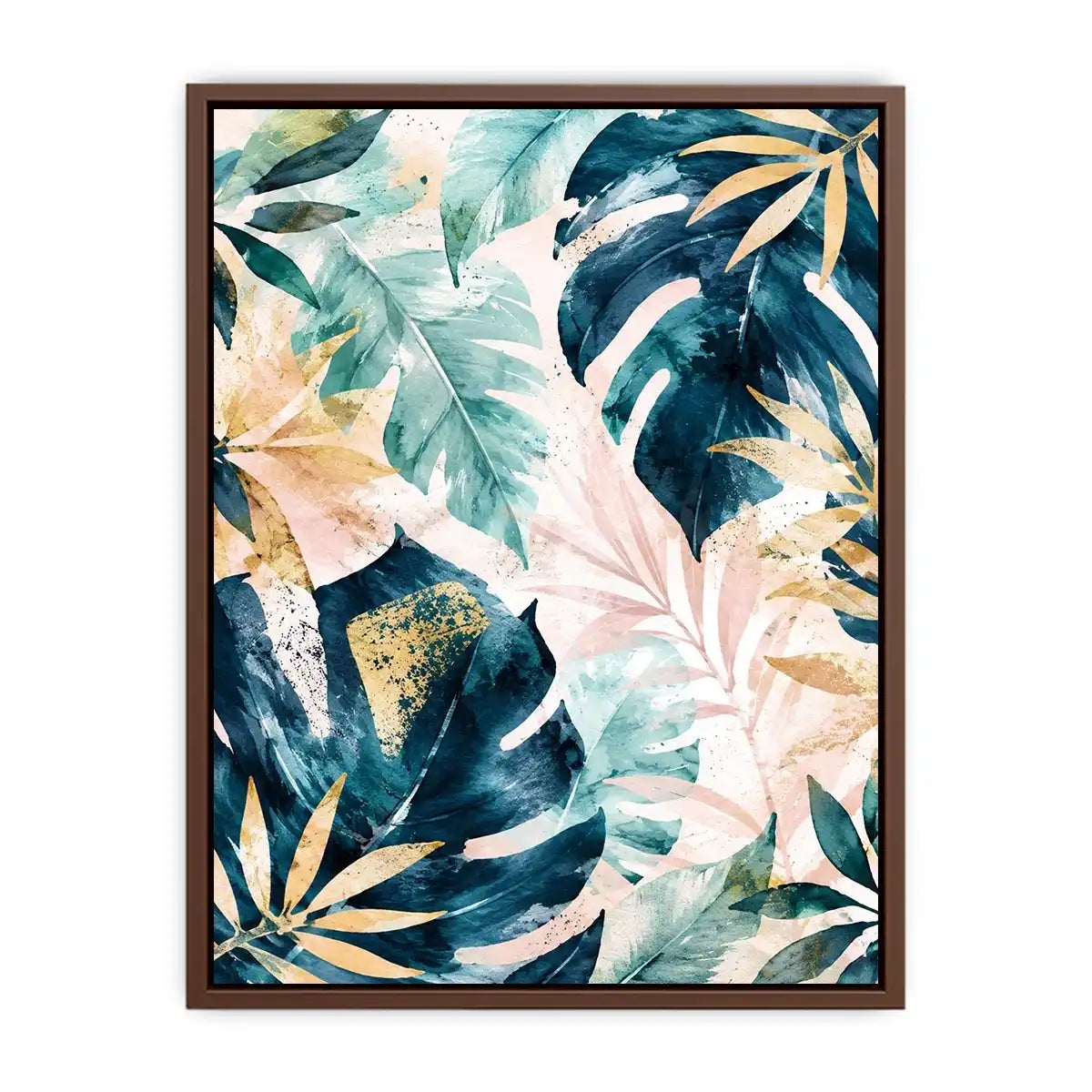 Botanical leaf Canvas Print