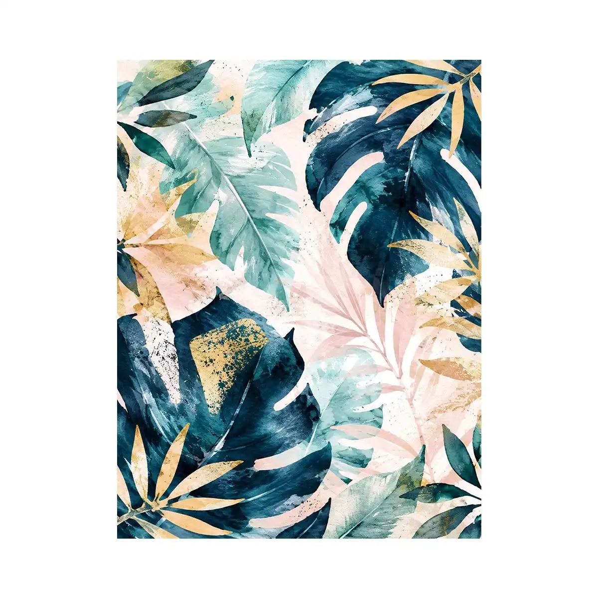 Botanical leaf Canvas Print