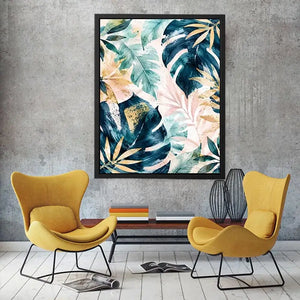 Botanical leaf Canvas Print