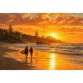 Coffs Coast Beach Canvas Print