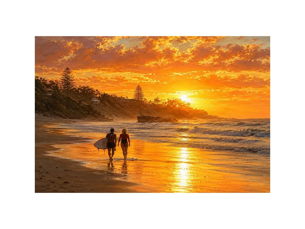 Coffs Coast Beach Canvas Print