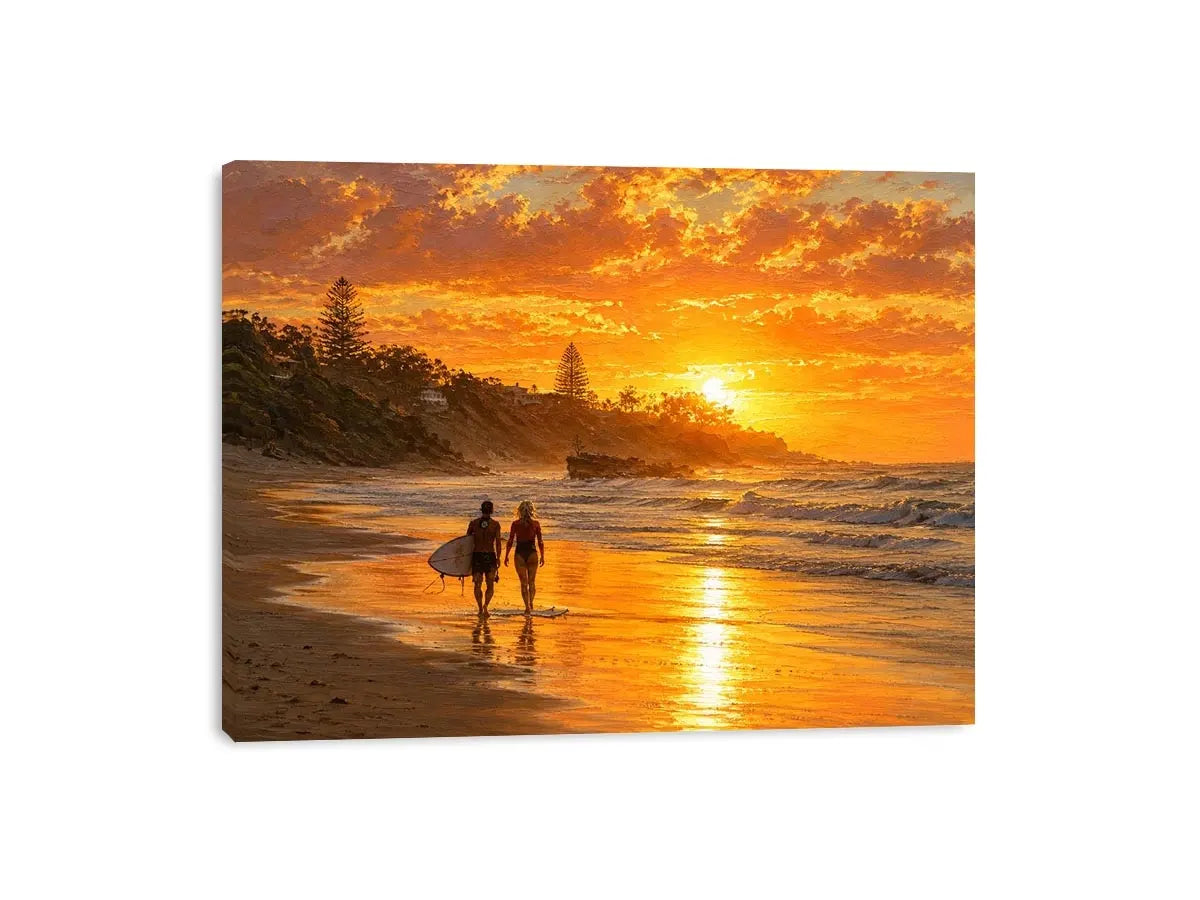 Coffs Coast Beach Canvas Print