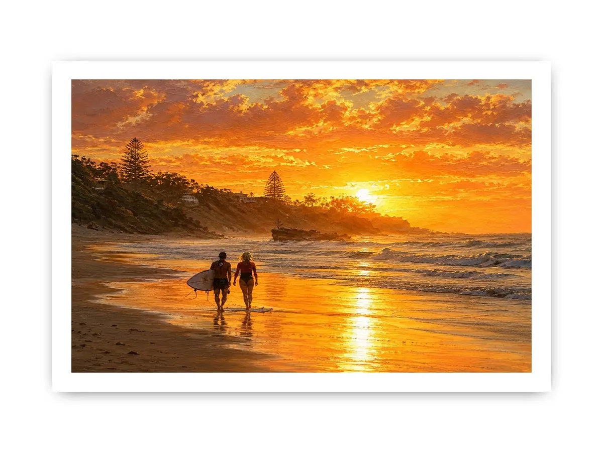 Coffs Coast Beach Canvas Print