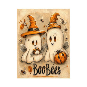 Cartoon Ghosts Canvas Print
