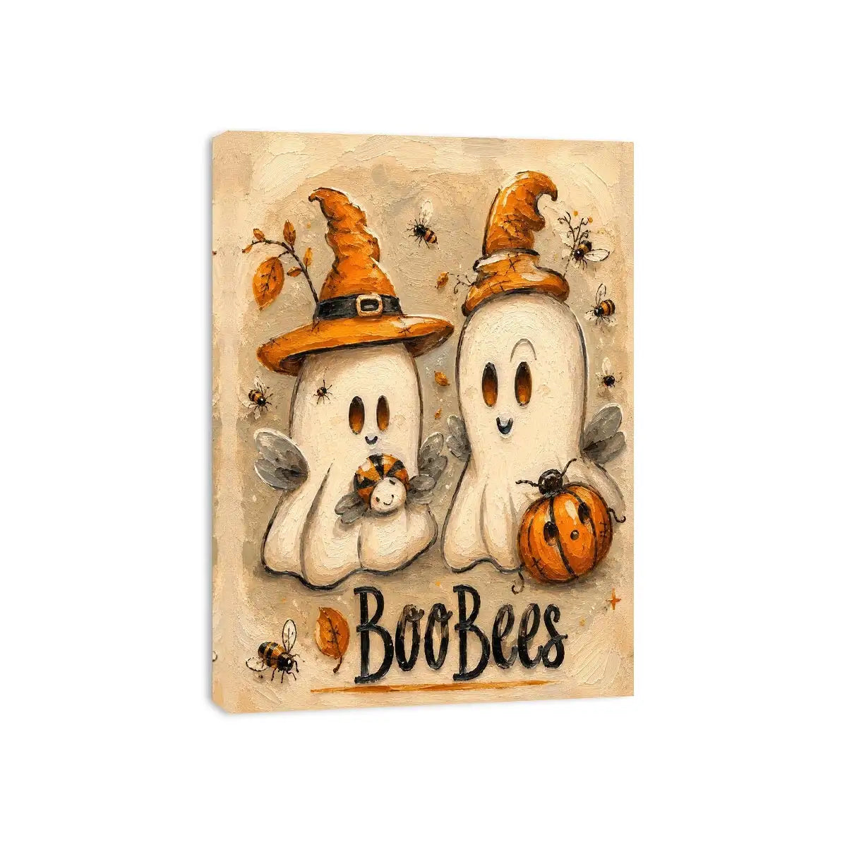 Cartoon Ghosts Canvas Print