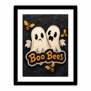 Cartoon Ghosts Canvas Print