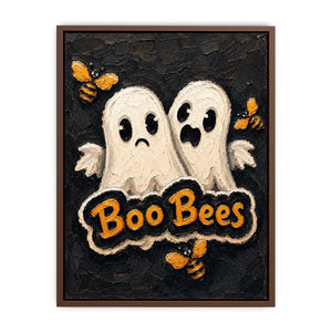 Cartoon Ghosts Canvas Print