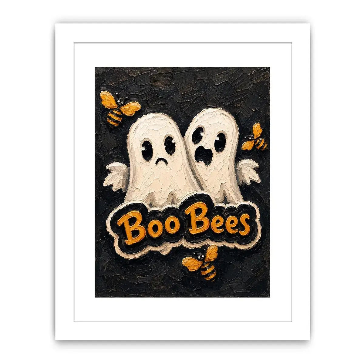 Cartoon Ghosts Canvas Print