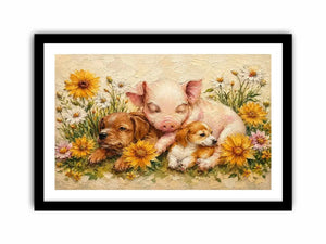 Cute Closeup Canvas Print