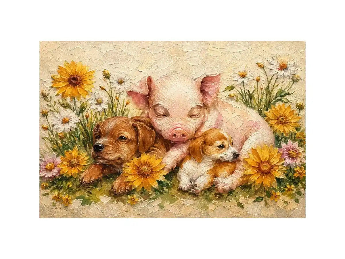 Cute Closeup Canvas Print
