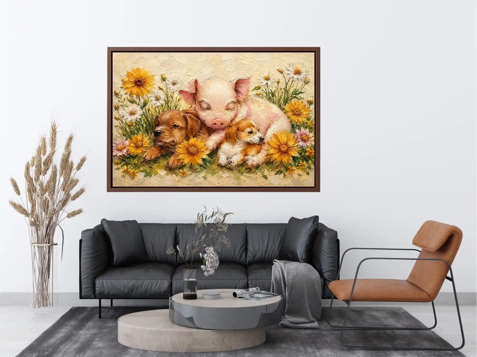 Cute Closeup Canvas Print