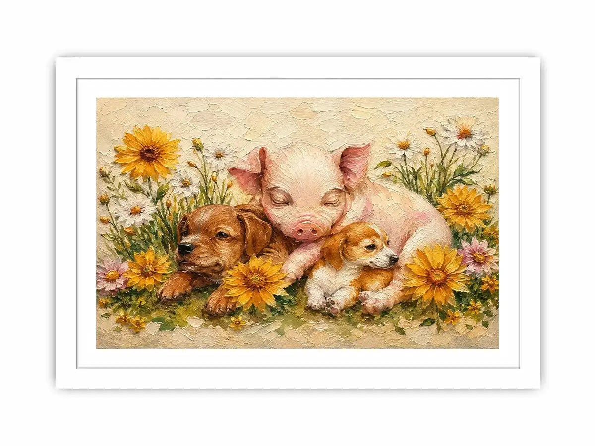 Cute Closeup Canvas Print