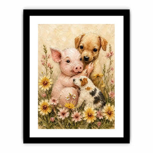 Beaggle Puppy Canvas Print