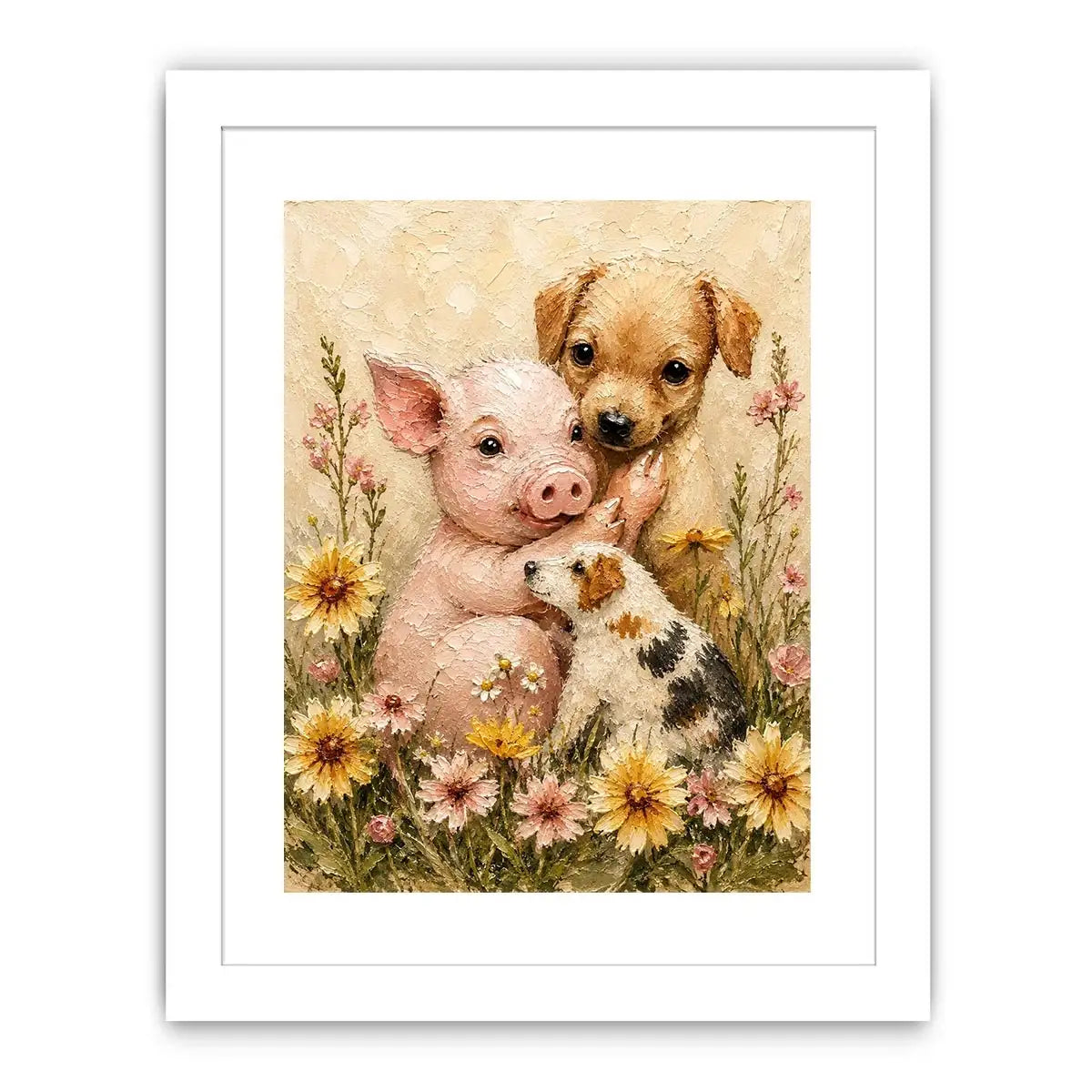 Beaggle Puppy Canvas Print