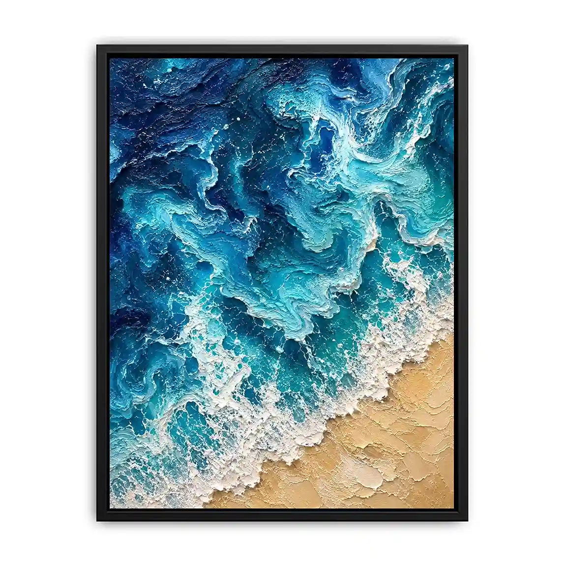 Breathtaking Beach View Canvas Print