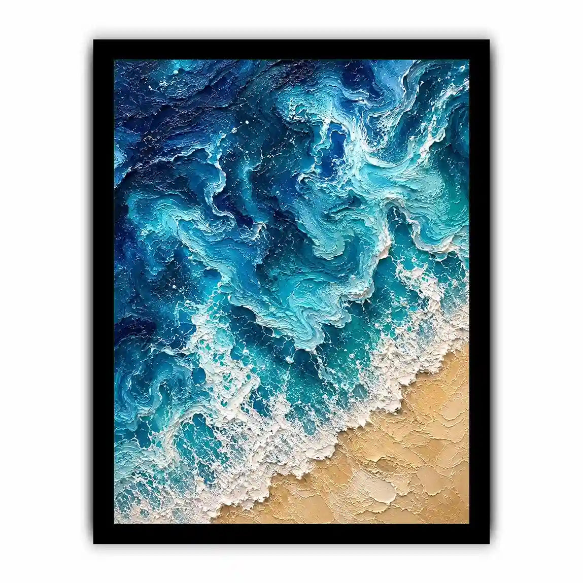 Breathtaking Beach View Canvas Print
