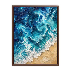 Breathtaking Beach View Canvas Print