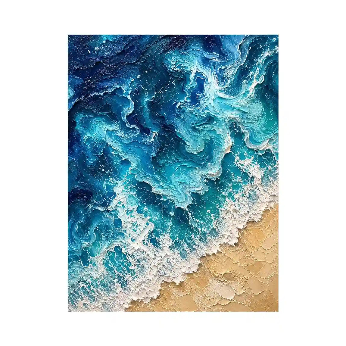 Breathtaking Beach View Canvas Print