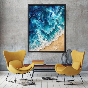 Breathtaking Beach View Canvas Print