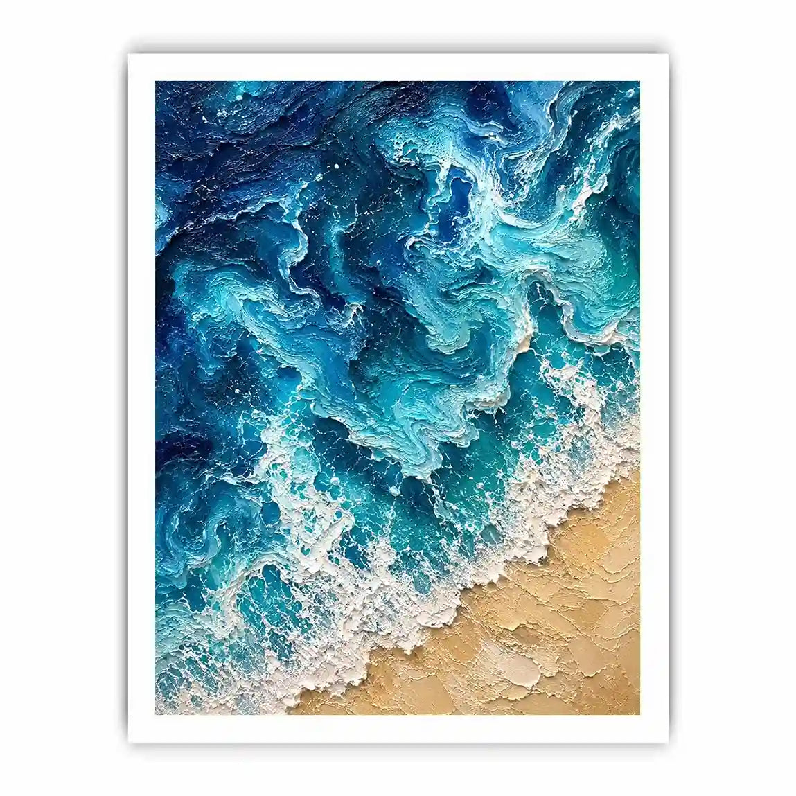 Breathtaking Beach View Canvas Print