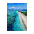 Blue Top Mushrooms Canvas Print