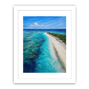 Blue Top Mushrooms Canvas Print